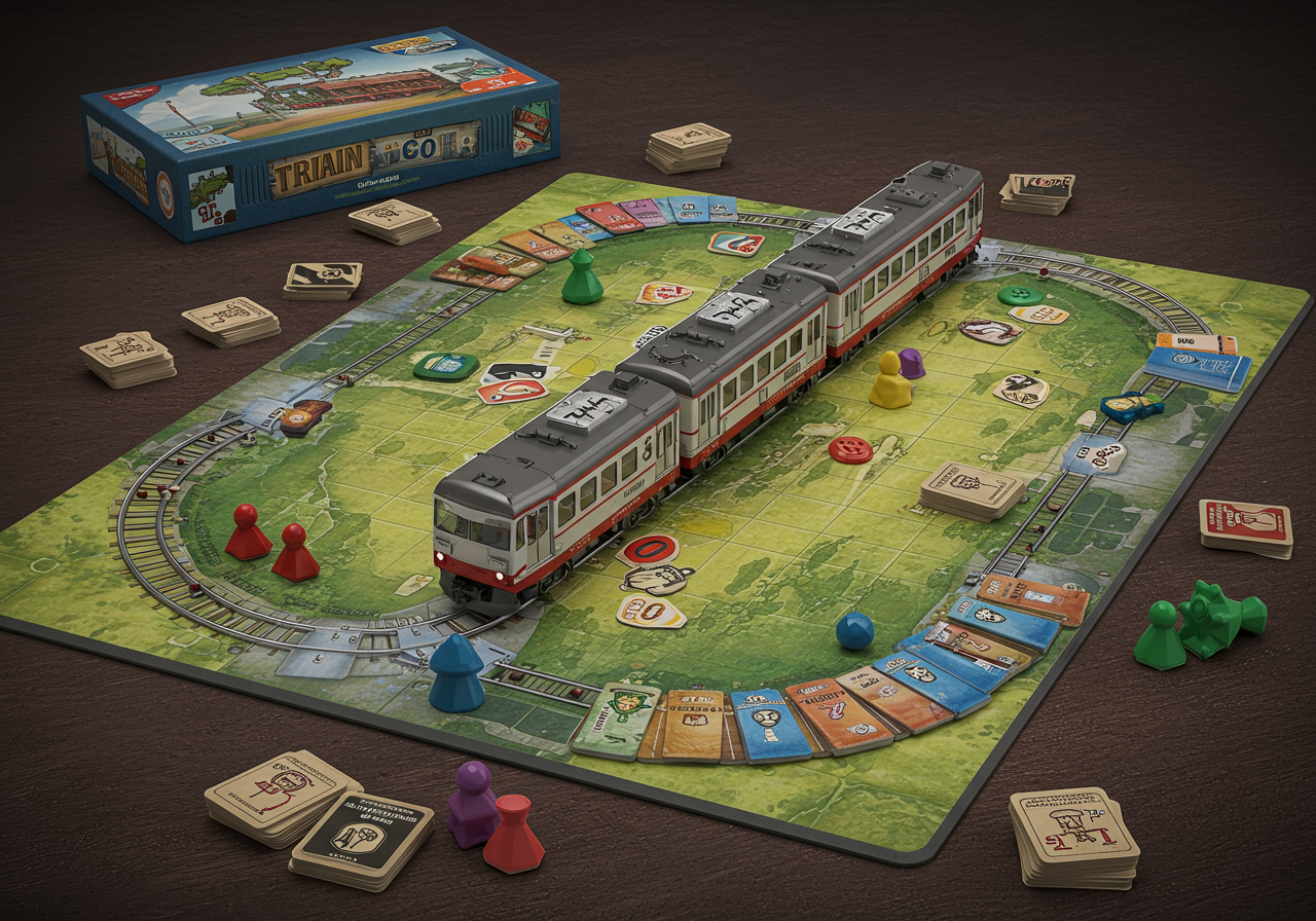 Vagones de Ticket to Ride